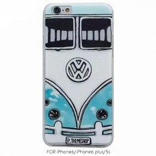 iPhone 6 6s 4.7 - Soft TPU Bumper PC Hard 2 in 1 Shock-Absorption Anti-Scratch Matte Phone Protective Cover Case - Volkswagen Vintage Case